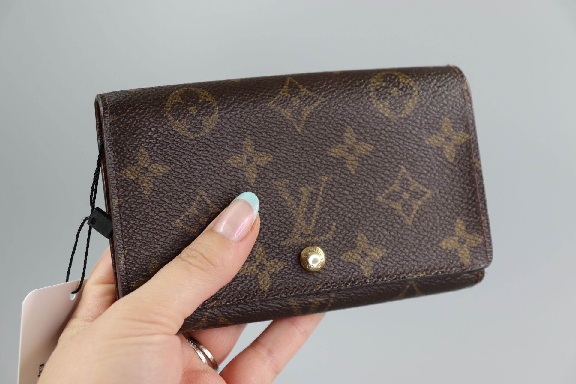 LOUIS VUITTON Monogram Porte-Monnaie Tresor Wallet