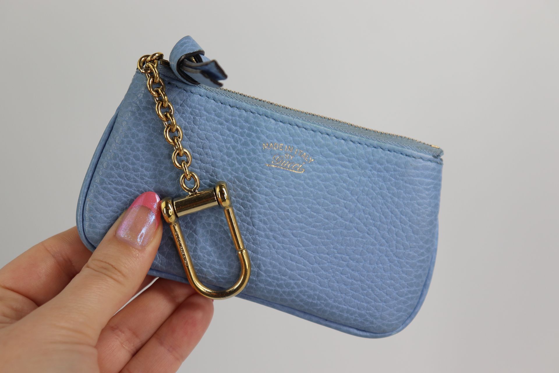 GUCCI Swing  Coin Case with  Key Ring