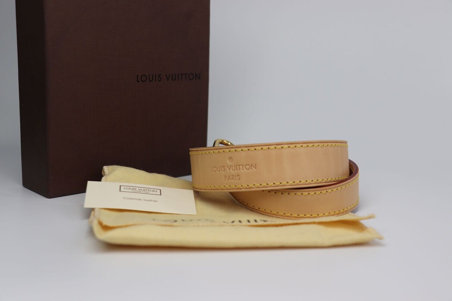 LOUIS VUITTON Vachetta Shoulder Strap