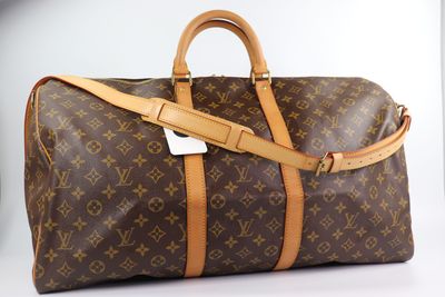 LOUIS VUITTON Monogram Keepall Bandouliere 55