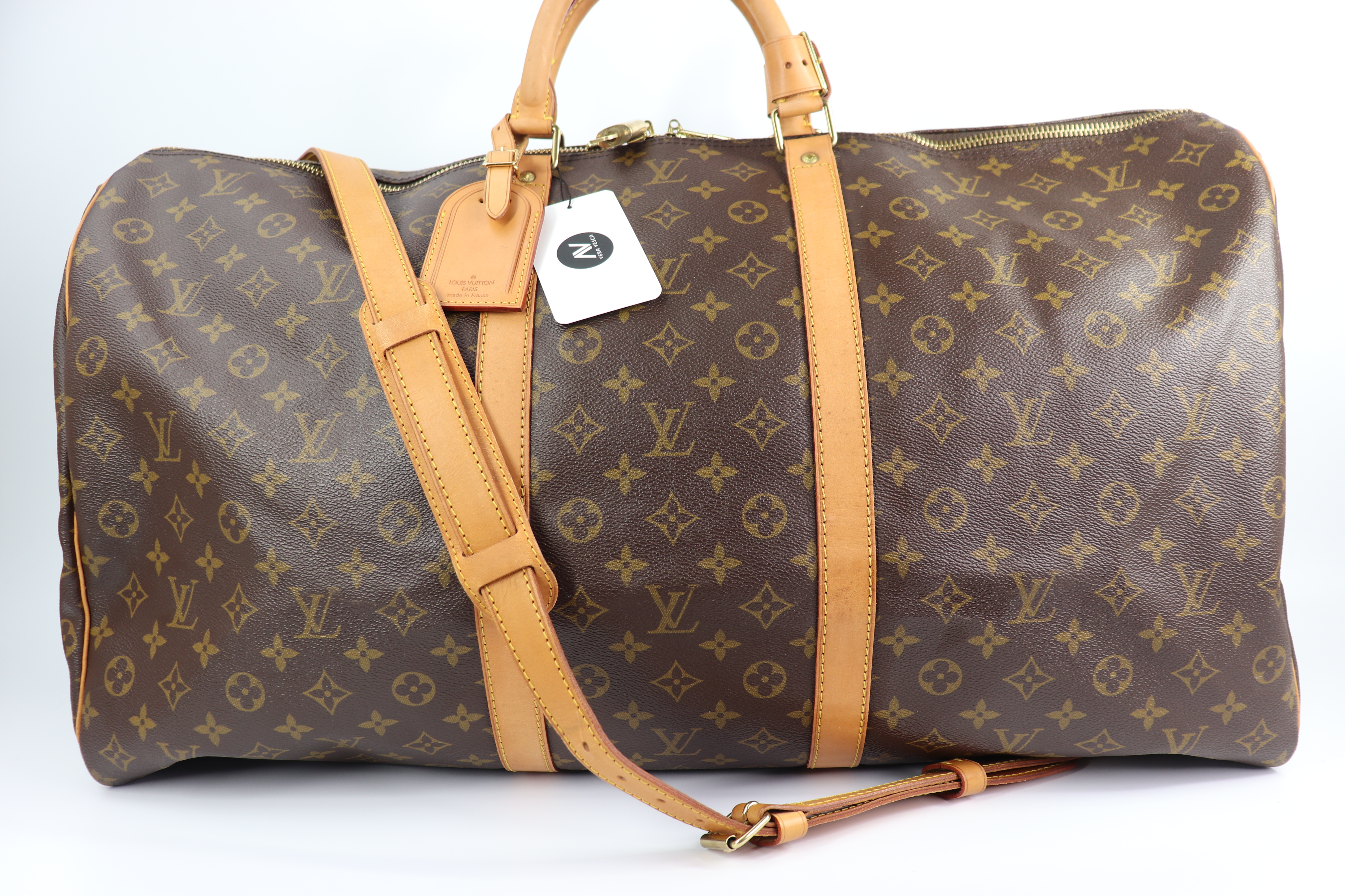 LOUIS VUITTON Monogram Keepall Bandouliere 60
