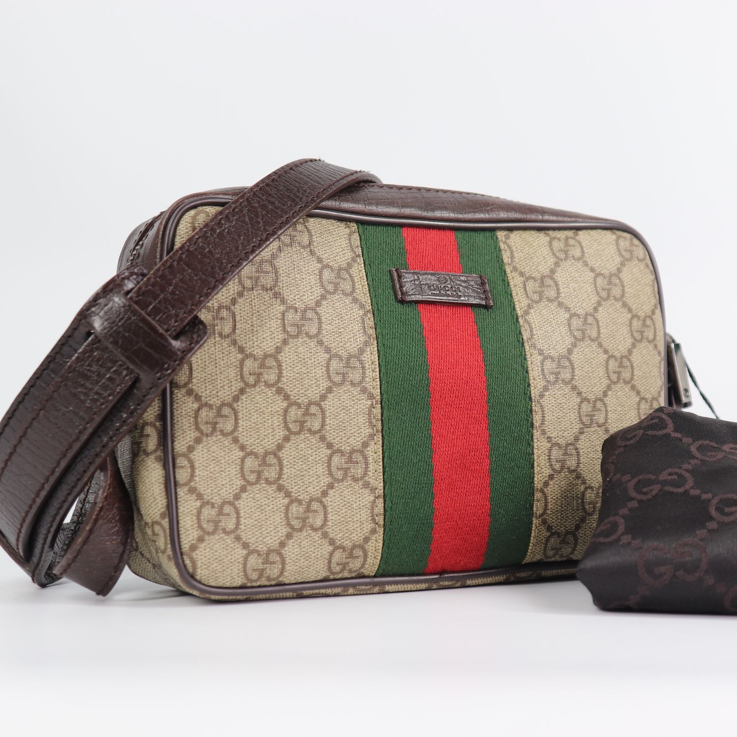 Gucci Vintage Web Camera Bag