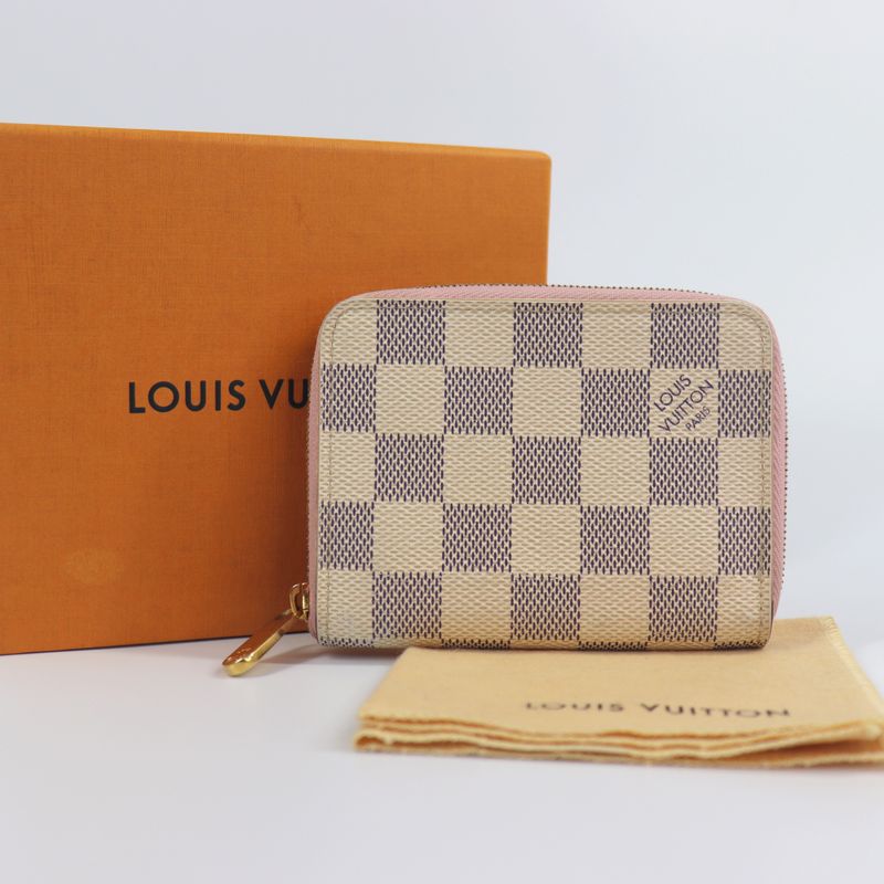 Louis Vuitton  Damier Azur Zippy Coin Purse