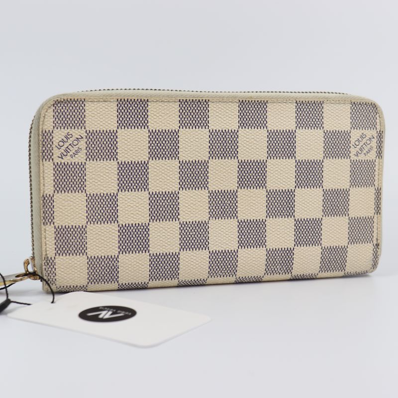 Louis Vuitton Zippy Wallet Damier Azur