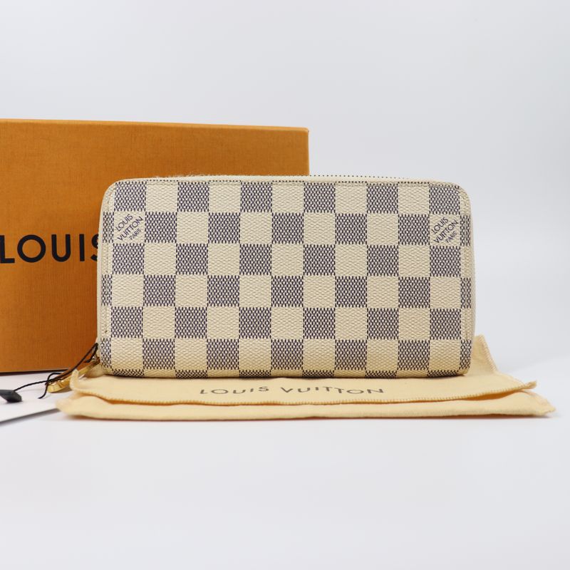Louis Vuitton Zippy Wallet Damier Azur