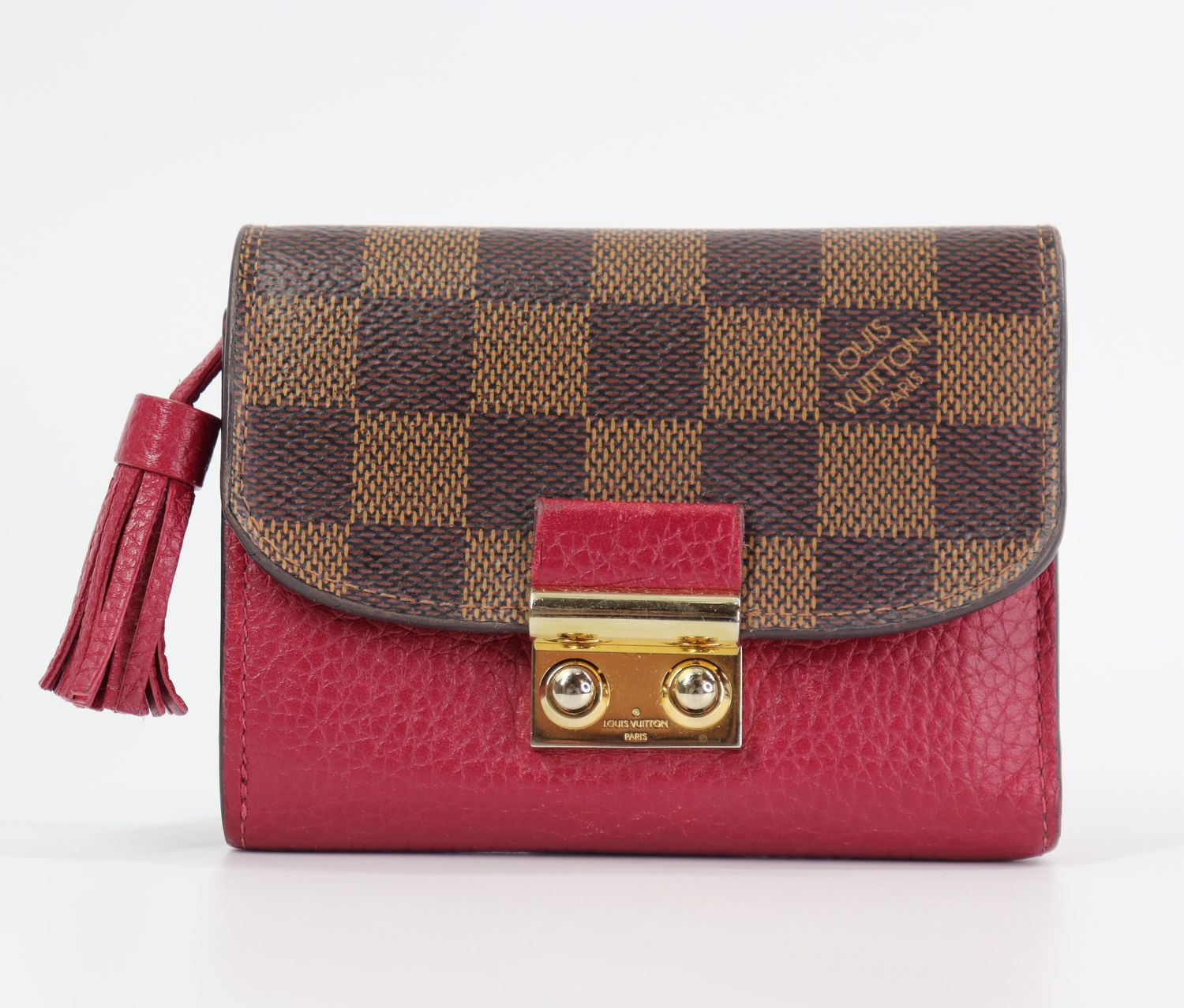 Louis Vuitton Damier Ebene Portefeuille Croisette