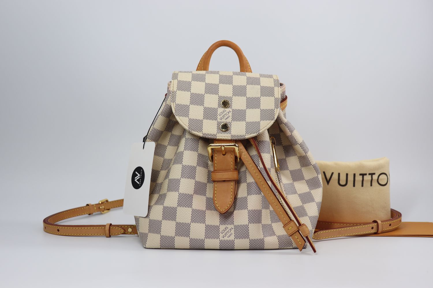 Louis Vuitton  Damier Azur Sperone BB Backpack