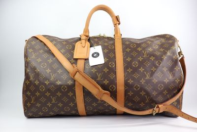 LOUIS VUITTON Monogram Keepall Bandouliere 55