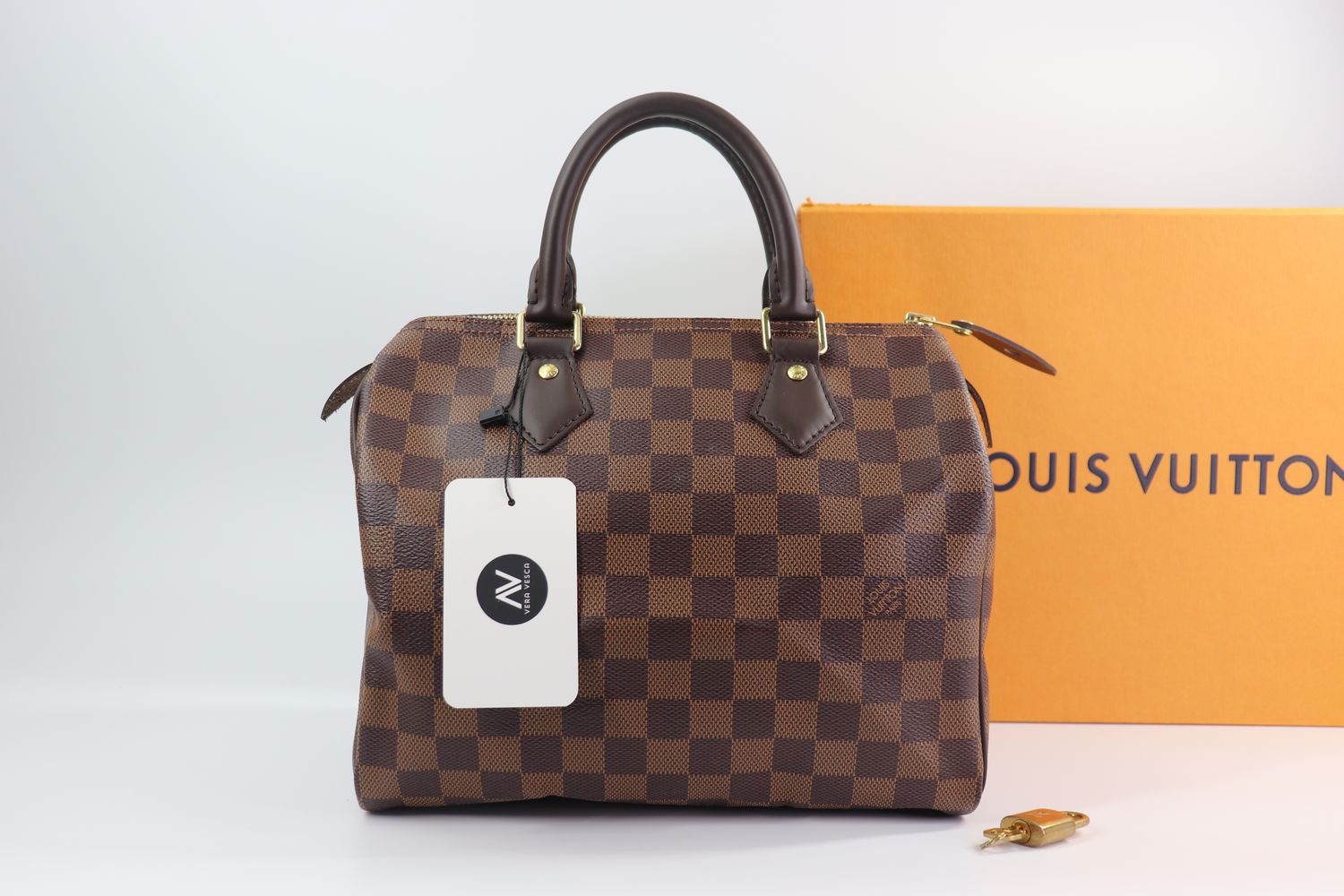 Louis Vuitton  Damier Ebene Speedy 25