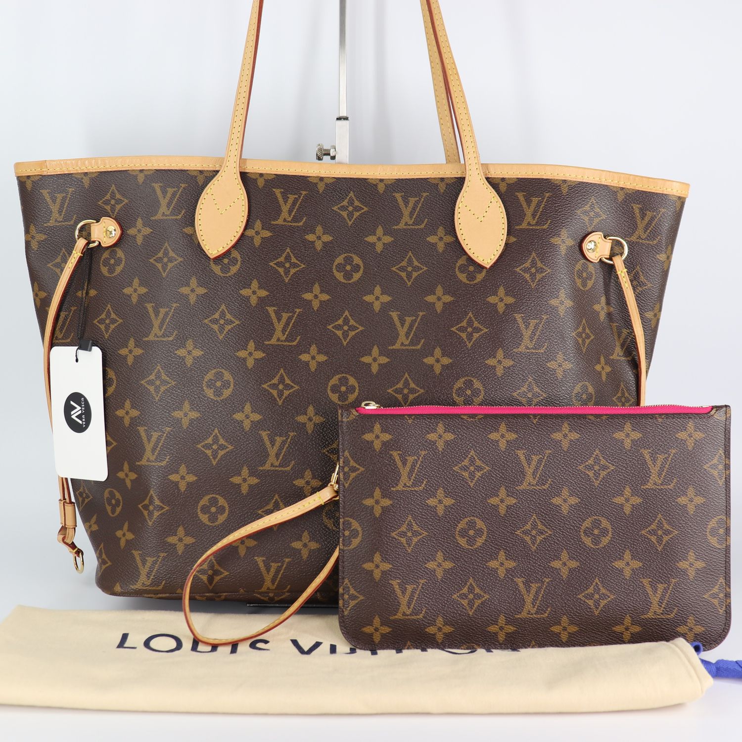 Louis Vuitton  Monogram Neo Neverfull MM Pivoine