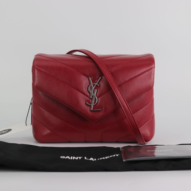 SAINT LAURENT YSL Toy Loulou  Rouge