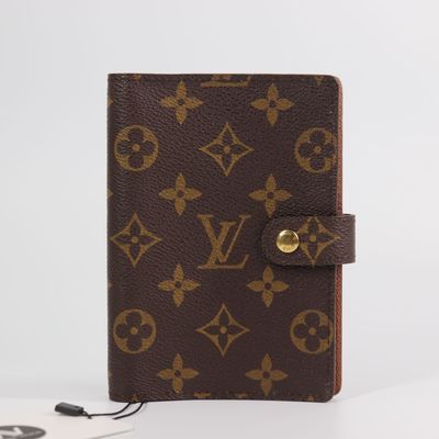 Louis Vuitton Monogram Small Ring Agenda Cover