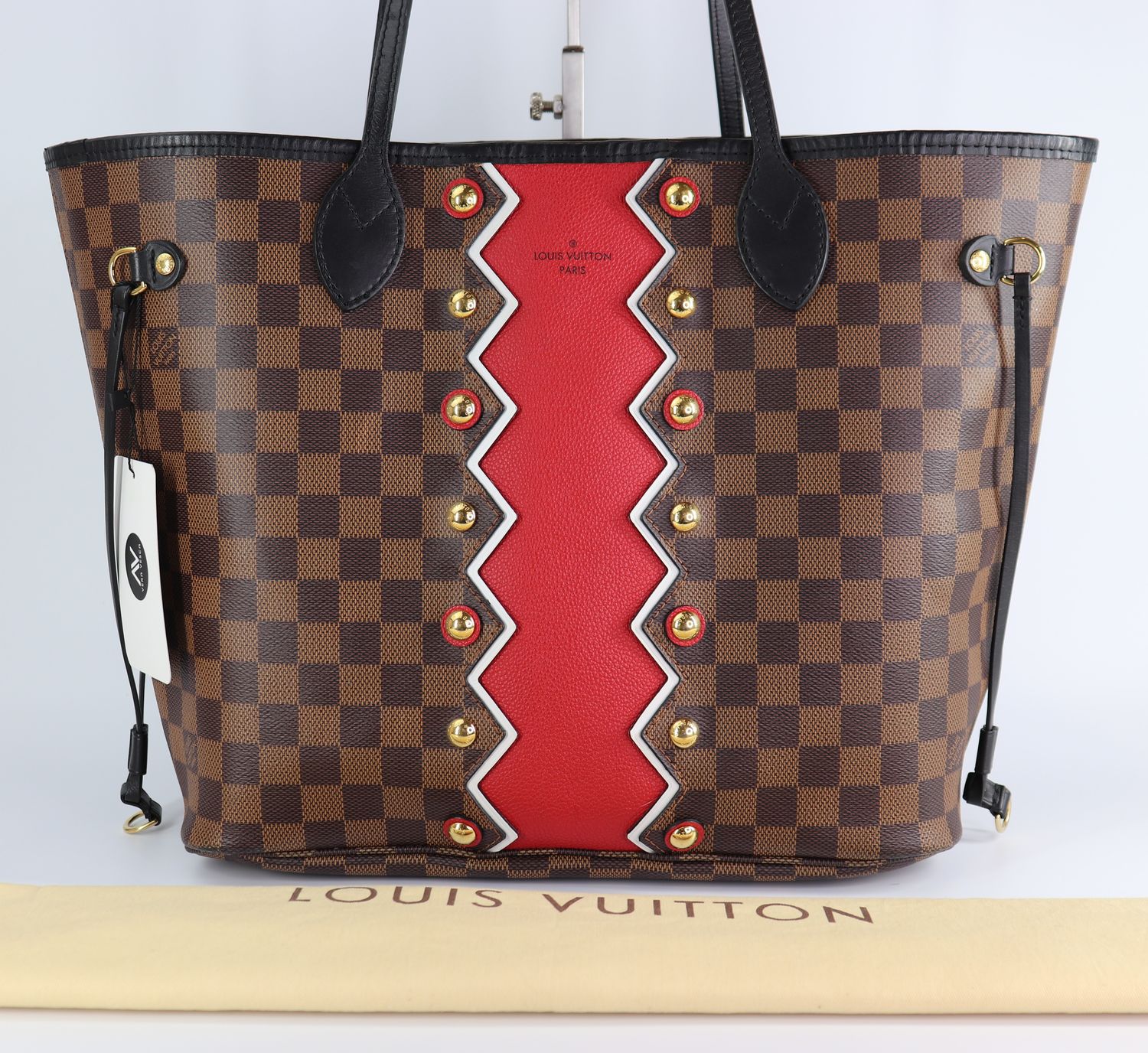 Louis Vuitton Damier Ebene Karakoram Neverfull MM Louis Vuitton Damier Ebene Karakoram Neverfull MM