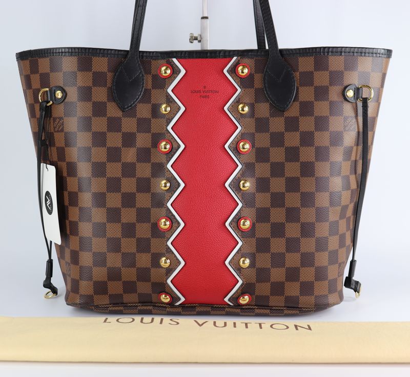 Louis Vuitton Damier Ebene Karakoram Neverfull MM Louis Vuitton Damier Ebene Karakoram Neverfull MM