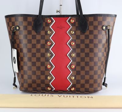 Louis Vuitton Damier Ebene Karakoram Neverfull MM Louis Vuitton Damier Ebene Karakoram Neverfull MM
