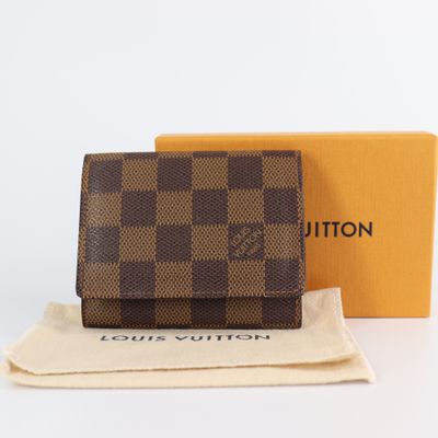 Louis Vuitton  Damier Ebene Business Card Holder