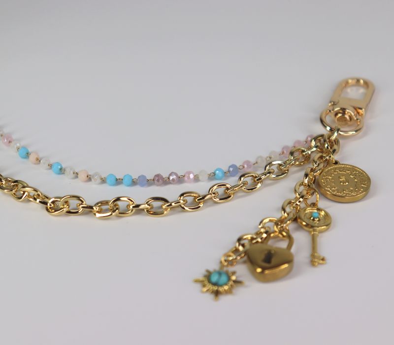 "Chance Taker" Bag Necklace