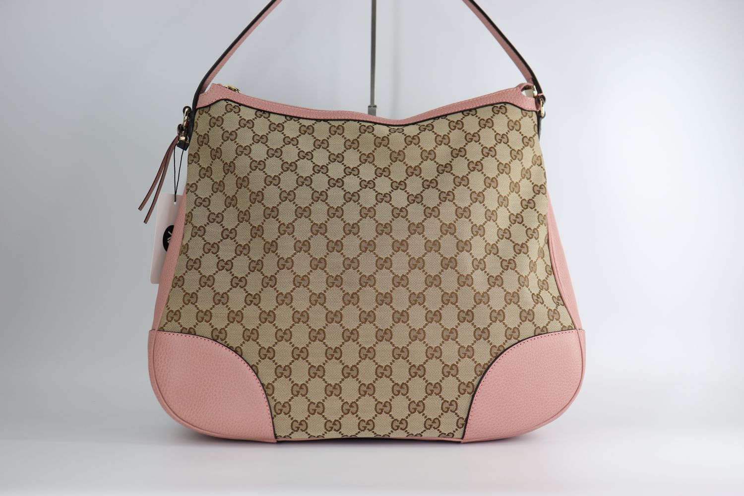 *NEW* Gucci GG Monogram Large Margaux Hobo Beige Soft Pink