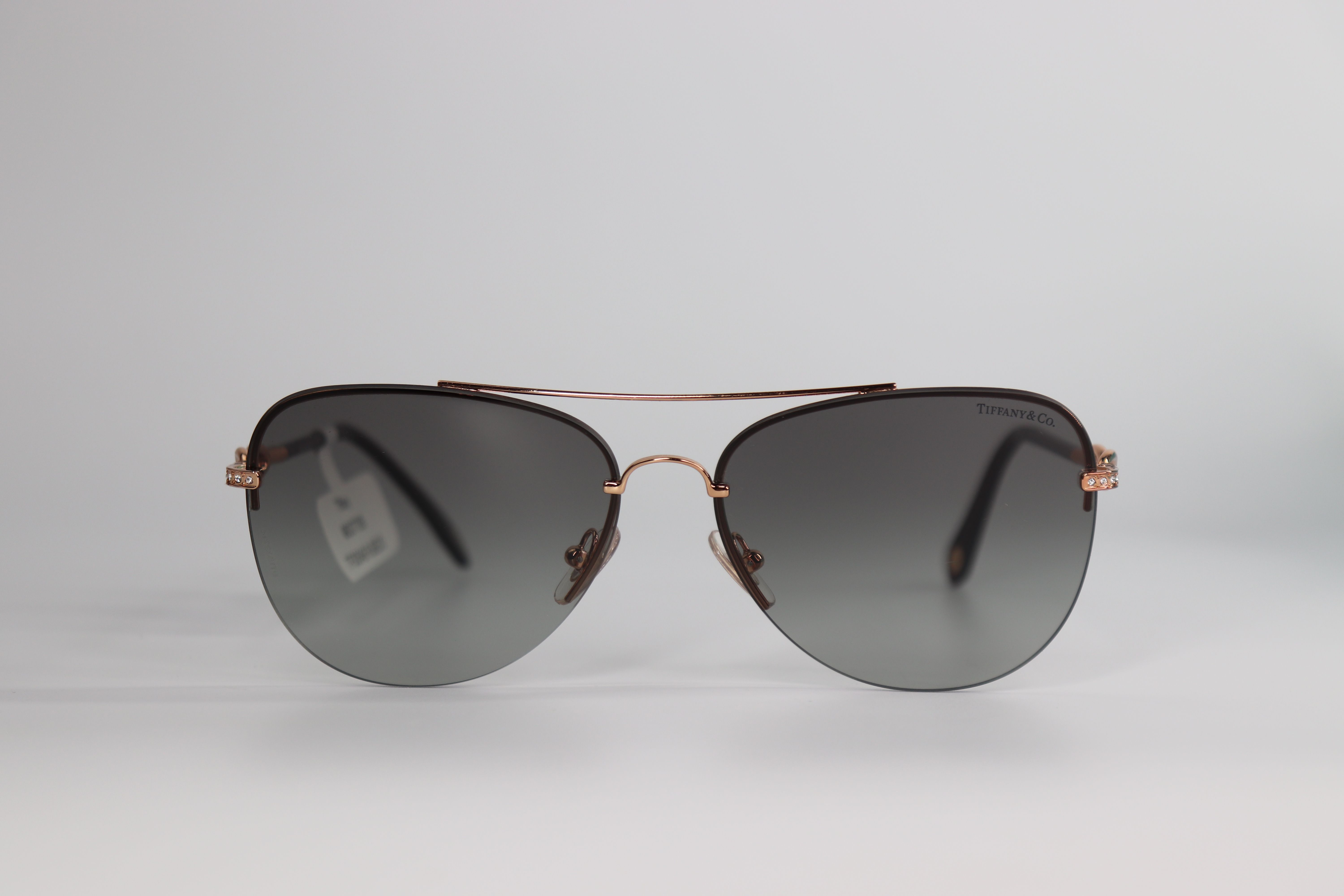 *NEW* TIFFANY & Co Infinity Aviator Sunglasses 59mm