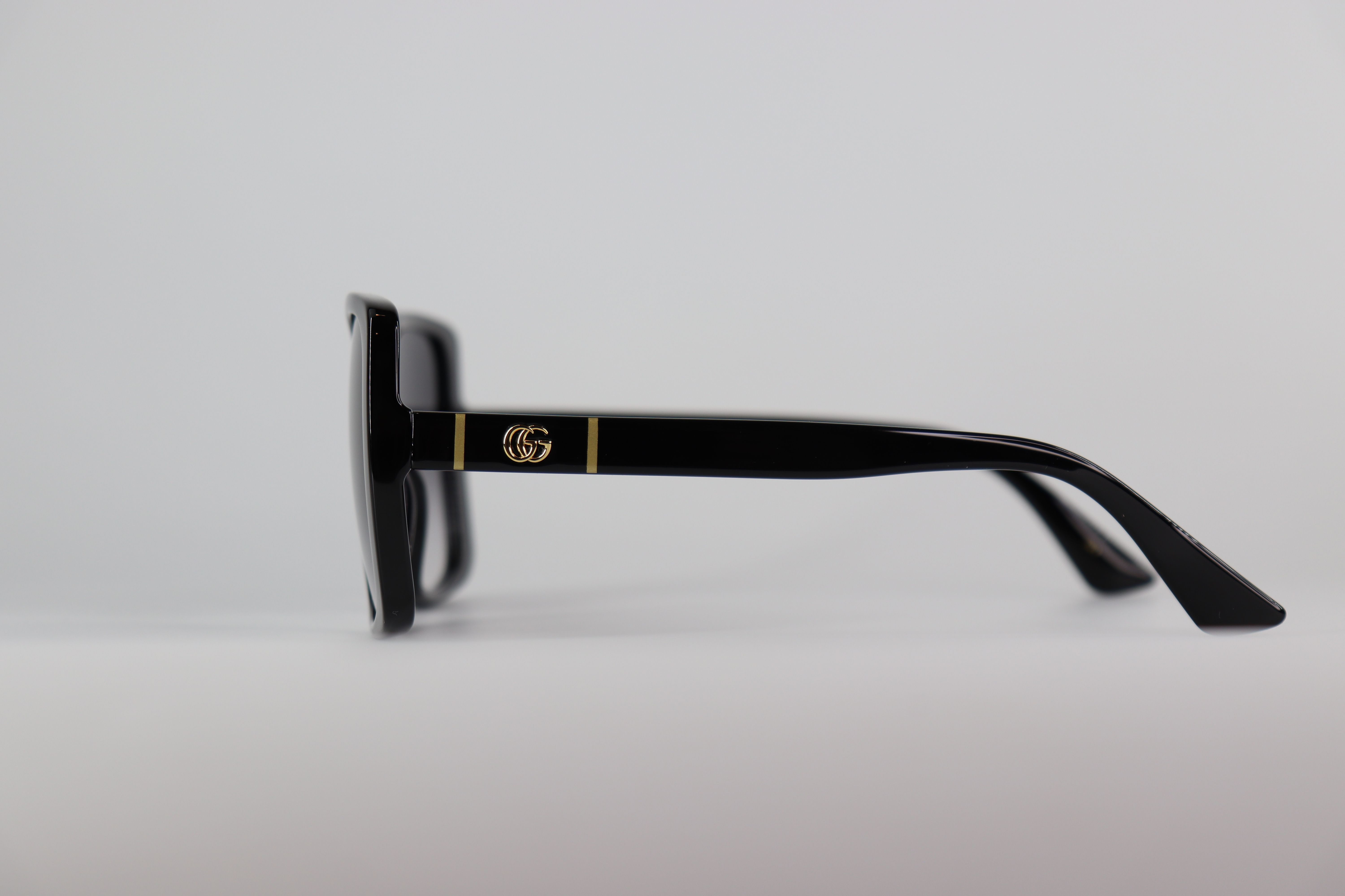 *NEW* Gucci Grey Gradient Square Ladies Sunglasses 56mm