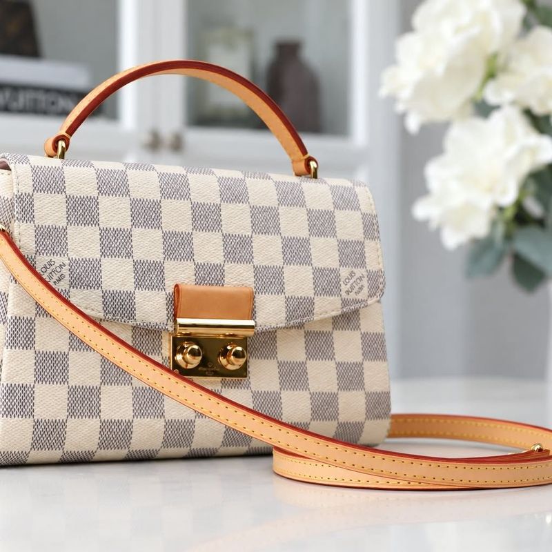 Vachetta Leather Crossbody Strap – 9 mm, Gold-Tone Hardware