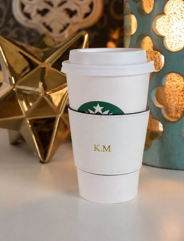 Leather Coffee Cup Sleeve