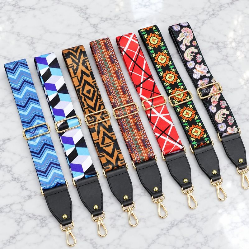 Adjustable Patterned Crossbody Bag Strap