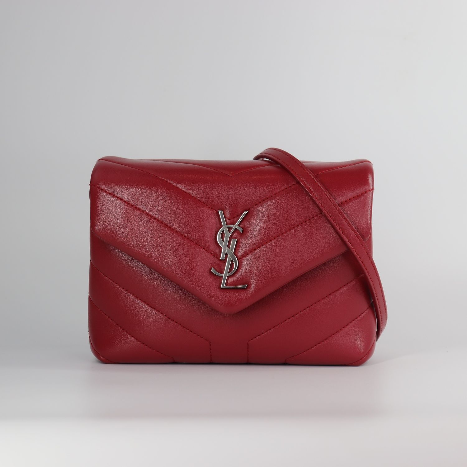 SAINT LAURENT YSL Toy Loulou  Rouge