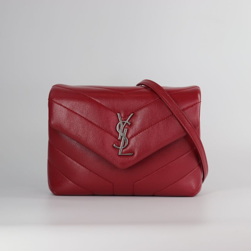 SAINT LAURENT YSL Toy Loulou  Rouge