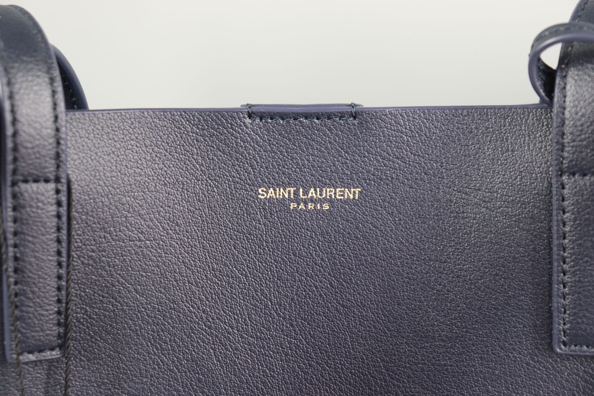 *NEW*SAINT LAURENT YSL Calfskin Large Shopping Tote