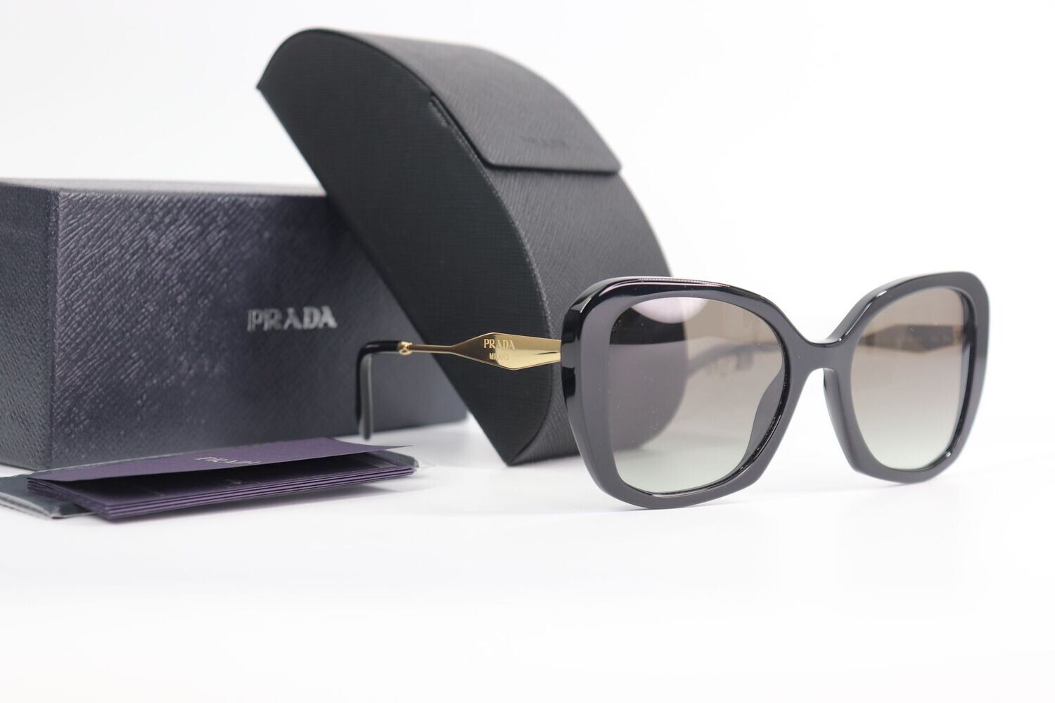*NEW*Prada  53mm Black/Grey Gradient Sunglasses
