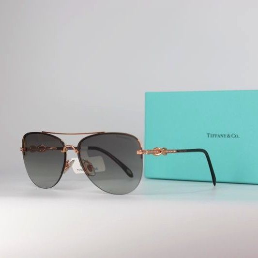 *NEW* TIFFANY & Co  Infinity Aviator Sunglasses 59mm