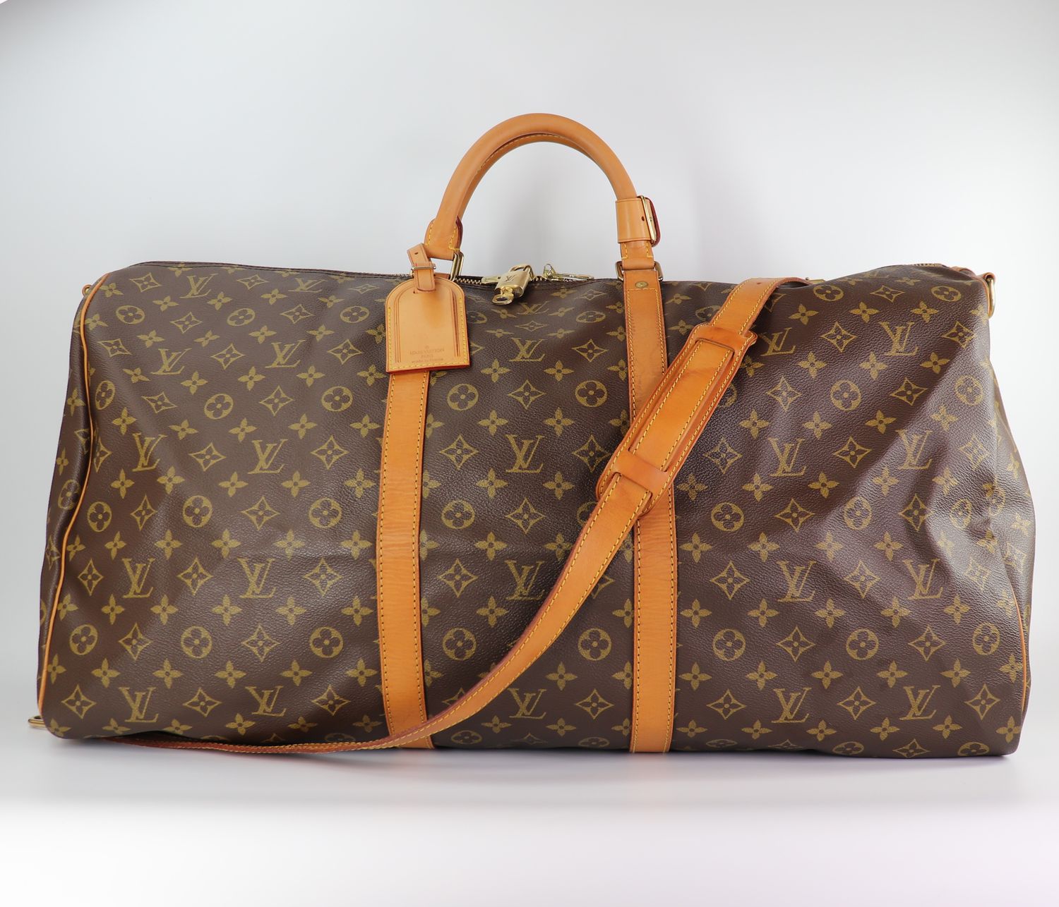 LOUIS VUITTON Monogram Keepall Bandouliere 60
