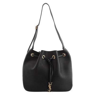 *NEW* YSL Saint Laurent Paris Vii Medium Hobo Bag In Leather