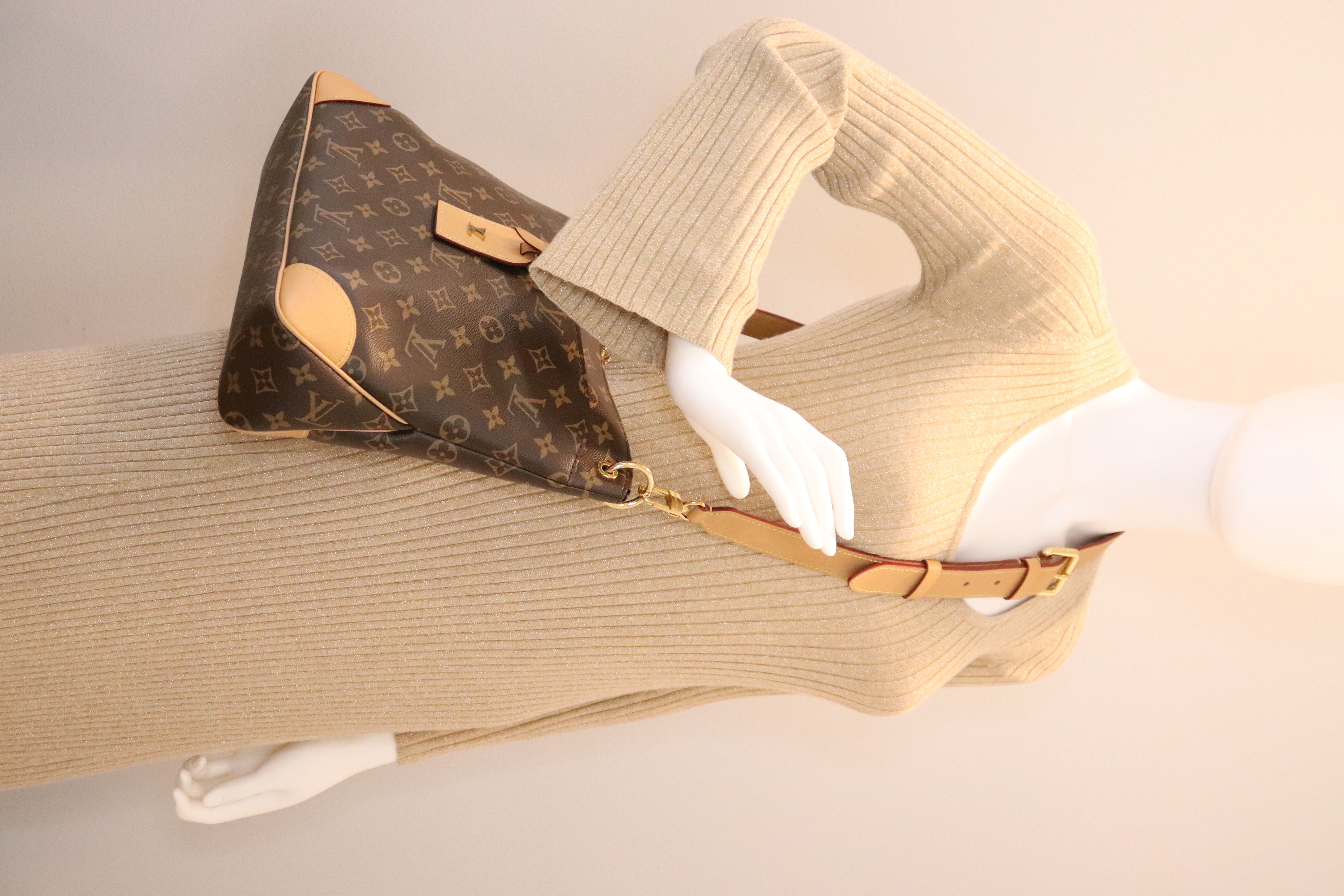 Louis Vuitton Odeon NM Handbag Monogram Canvas MM