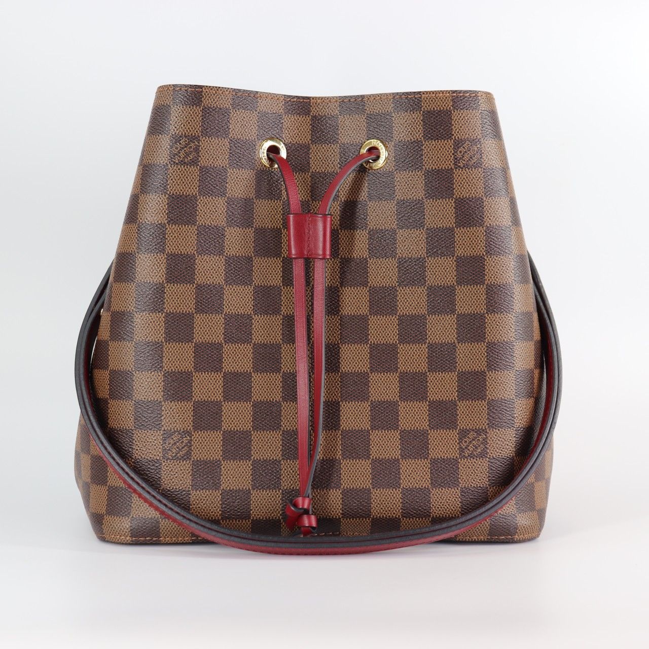 Louis Vuitton Damier Ebene Neonoe MM Cherry Berry