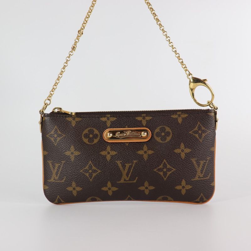 Louis Vuitton Monogram Pochette Milla MM Louis Vuitton Monogram Pochette Milla MM