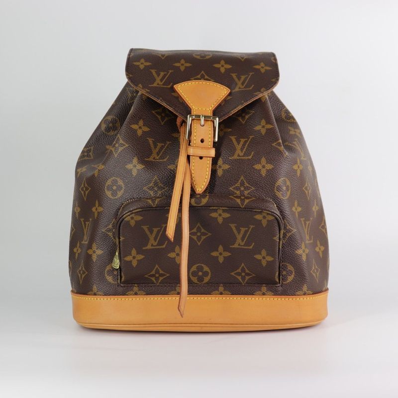 Louis Vuitton Monogram Montsouris MM Backpack Louis Vuitton Monogram Montsouris MM Backpack