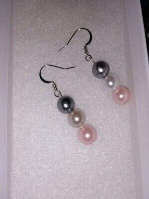 Pink Prance Earrings