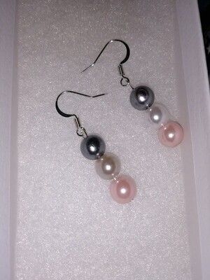 Pink Prance Earrings