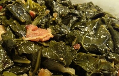 SIDE DISH: Collard Greens Half pan (Serves 15 to 20)