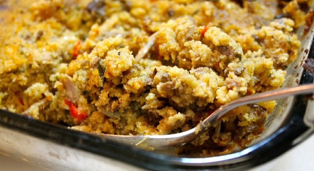 SIDE DISH: Cornbread Dressing Full Pan (Serves 30 to 50)