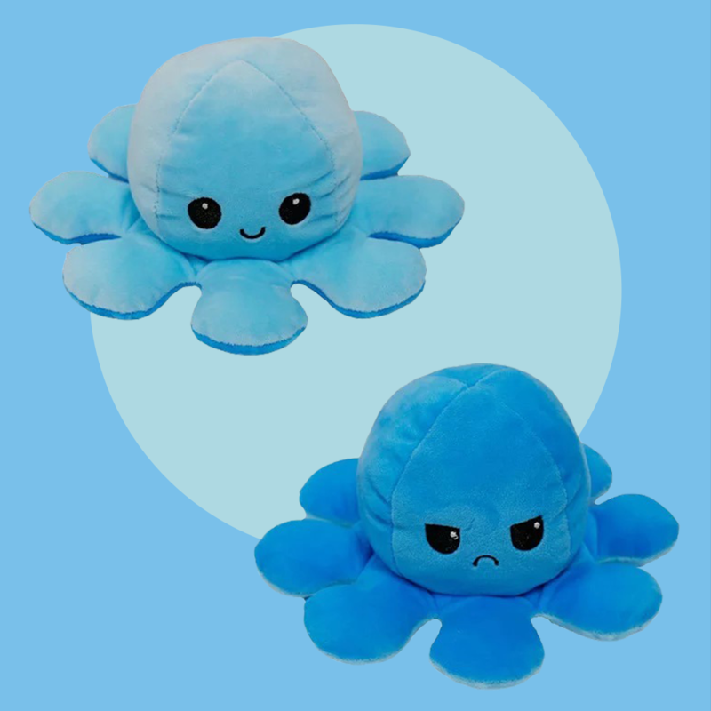 Pulpo Azul - Celeste