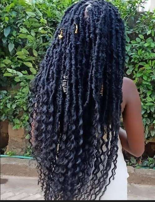 Distressed Goddess Locs