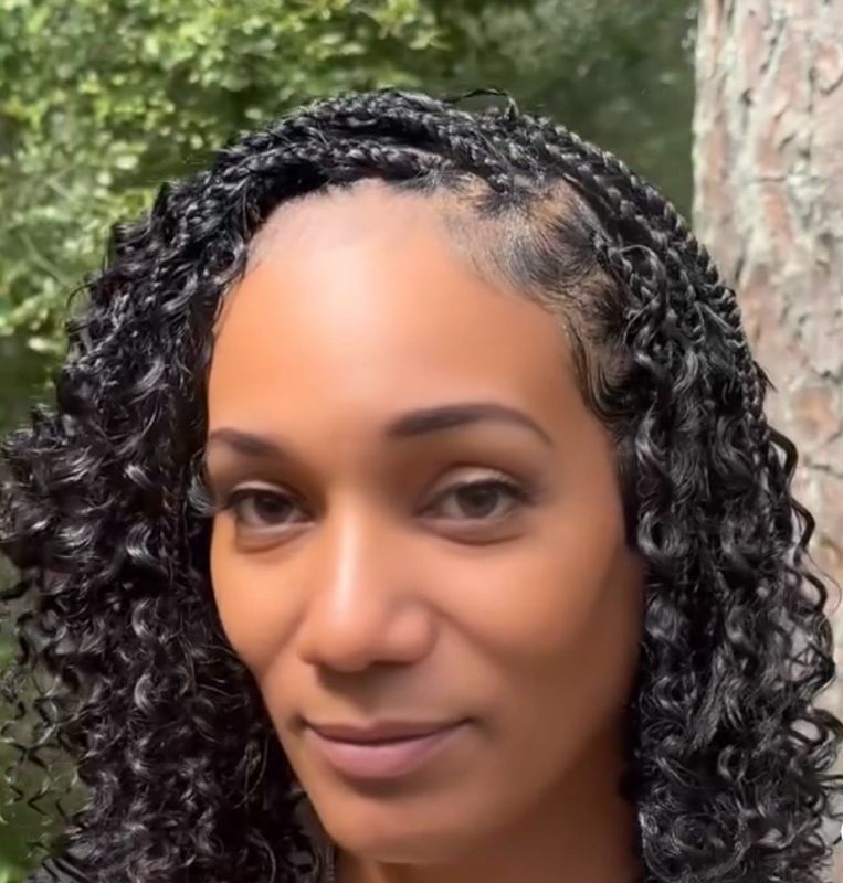 Boho Braids Bob