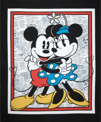 Mickey & Minnie Mouse (panel)