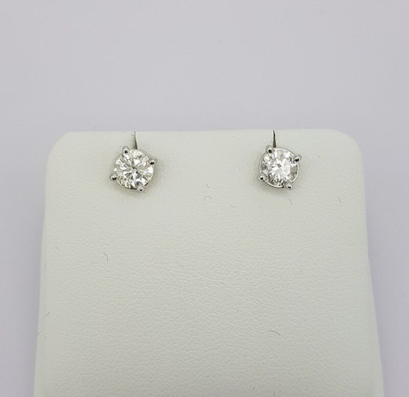 All Different Sizes Of Diamond Stud Earrings Available. Prices Available On Request.