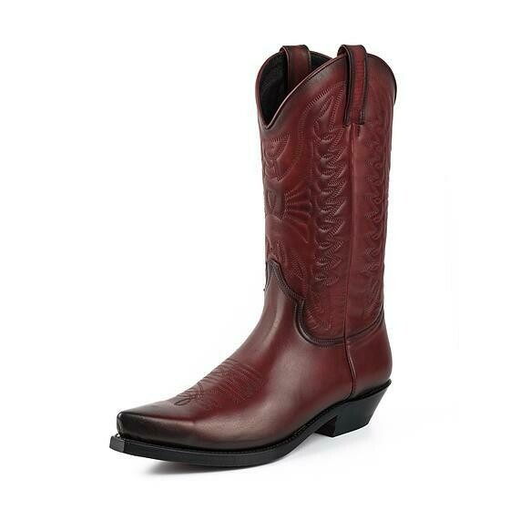 Bottes 1920 rouge bordeaux vintage
