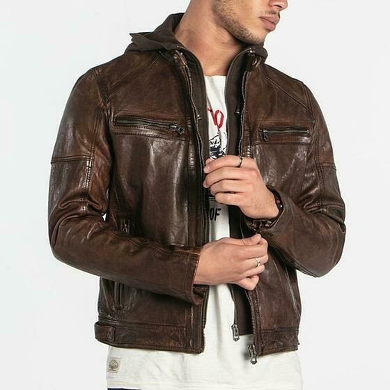 Blouson Cuir Bish