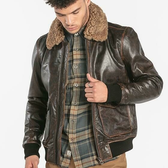 Blouson pilote Rétro